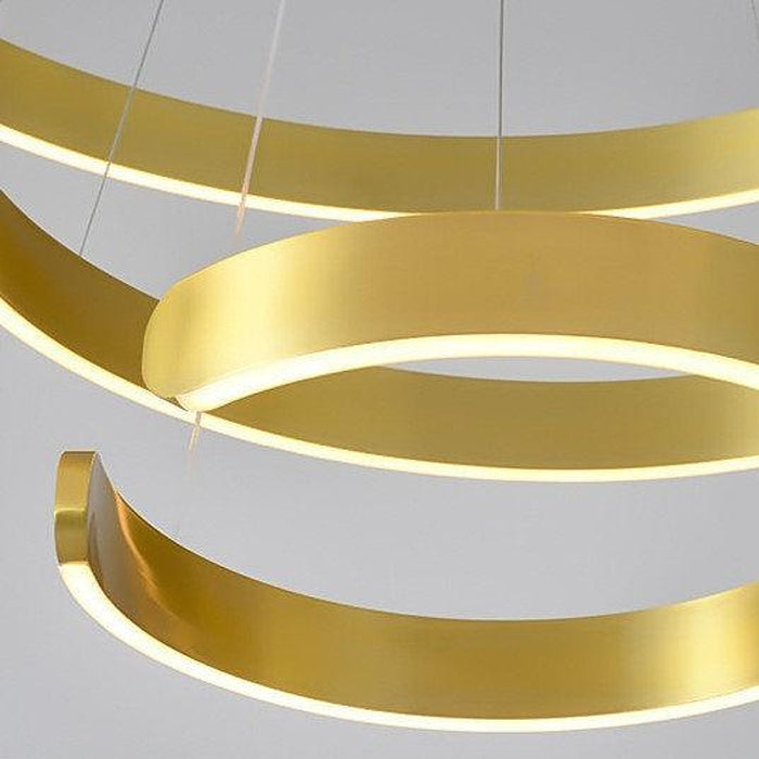 LED Multi-layer Modern Decorative Round Pendant Light-DWHOME