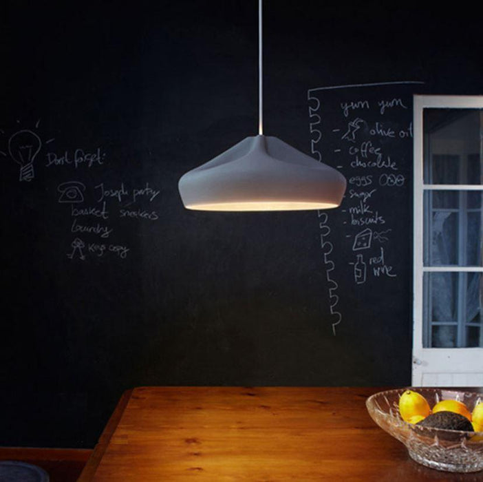 LED Ceramic shade Modern design Pendant Lights for Living Room Dining Room - DWHOME
