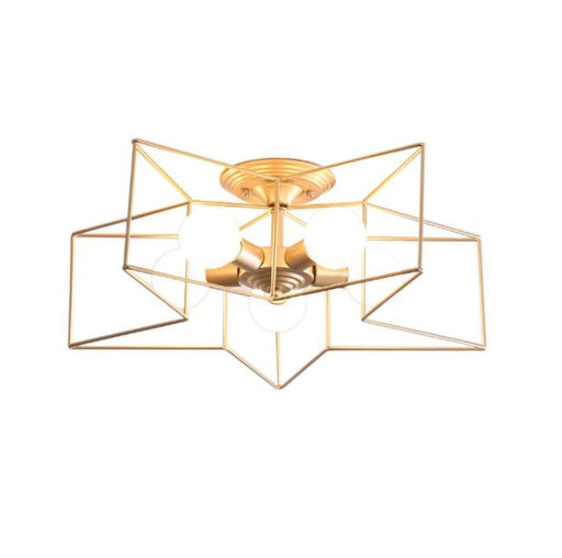 LED Metal Star Ceiling Light - DWHOME