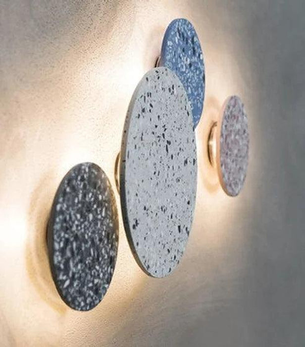 Luminaire mural LED à disque rond design moderne-DWHOME