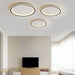 LED Simple Modern Ceiling Light Black+White - DWHOME