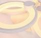 Modern Multi-Circle LED Ceiling Light for Living Room - DWHOME
