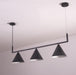 LED Triple Brass Pendant Lights Set - DWHOME