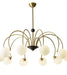 LED Modern Multi-sphere Decorative Brass Pendant Light - DWHOME