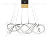 LED Spiral Ring Ceiling Pendant Light - DWHOME