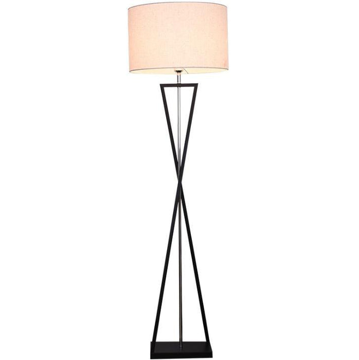 LED Classic Infinity Cloth Floor Lamp - DWHOME