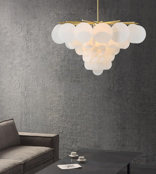 LED Round Leaves Modern Pendant Light - DWHOME