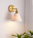 LED Japanese Style Modern Brass Wall Light - DWHOME