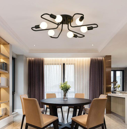 LED Simple Light Bulb Ceiling Light - DWHOME