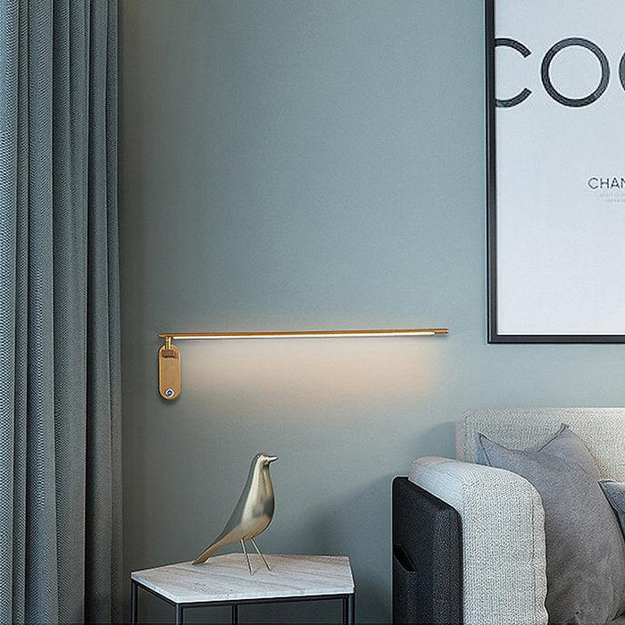 LED Simple Adjustable Stainless Steel Wall Light-DWHOME