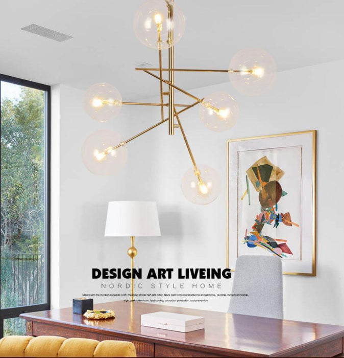 Postmodern North European style Magic Bean Pendant Light Chandelier - DWHOME