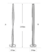 LED Modern Simple North-European Floor Lamp - DWHOME