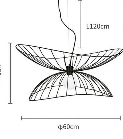 LED Modern Metal Hat Design Decorative Pendant Light - DWHOME
