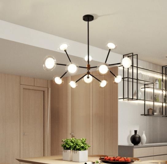 LED Multi-Molecular DNA Decorative Pendant Light - DWHOME