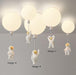 LED Cartoon Astronaut Ceiling Light - DWHOME