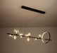 LED Modern Bulbs & Wheel Pendant Light - DWHOME