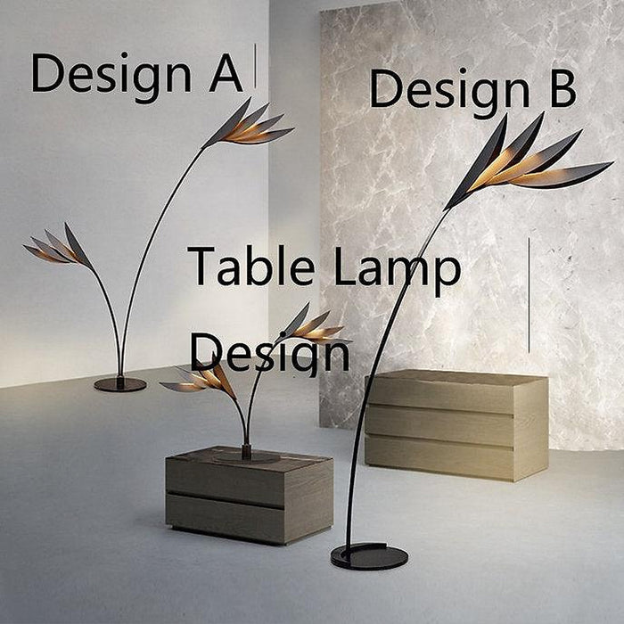 LED Modern Leaves Design Table/Floor Lamp-DWHOME