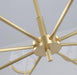 LED Chinese Style Brass Pendant Light - DWHOME