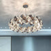 LED Modern Crystal Ring Pendant Light - DWHOME
