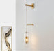 LED Postmodern Gold Wall Light - DWHOME