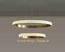 LED Circle Rings Pendant Chandelier - DWHOME