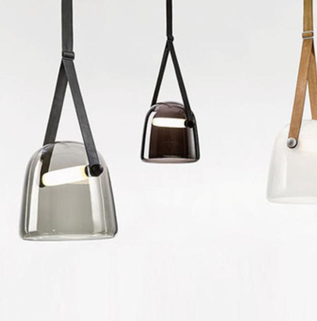 LED Modern Belt Creative Pendant Light - DWHOME
