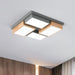 LED Modern Wood Combination Ceiling Light - DWHOME