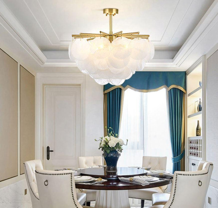 LED Round Leaves Modern Pendant Light - DWHOME