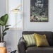 LED Glass Gold Floor Lamp - DWHOME