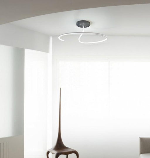 LED Modern Rope with Circle Ceiling Light Series 2 - DWHOME