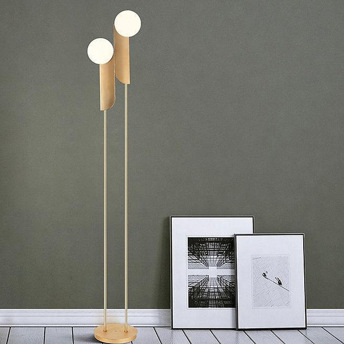LED Modern Creative Dual-Light Floor Lamp-DWHOME