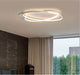 LED Double Ovals Metal Ceiling Light - DWHOME