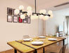 Molecular LED Chandelier Modern Magic Beans DNA for Living Room Dining Room - DWHOME