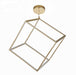 LED Cubic Frame Modern Pendant Light - DWHOME