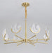 LED Chinese Style Brass Pendant Light - DWHOME