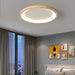 LED Wooden Halo Round Modern Ceiling Light - DWHOME