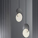 LED Twin Discs Modern Pendant Light - DWHOME