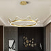 LED Modern Crown Design Pendant Light - DWHOME