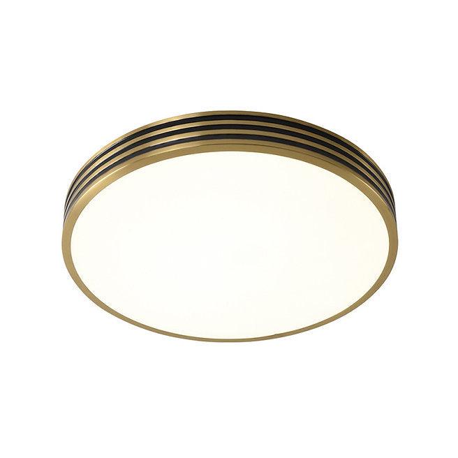 LED Full Brass Vintage Style Ceiling Light-DWHOME