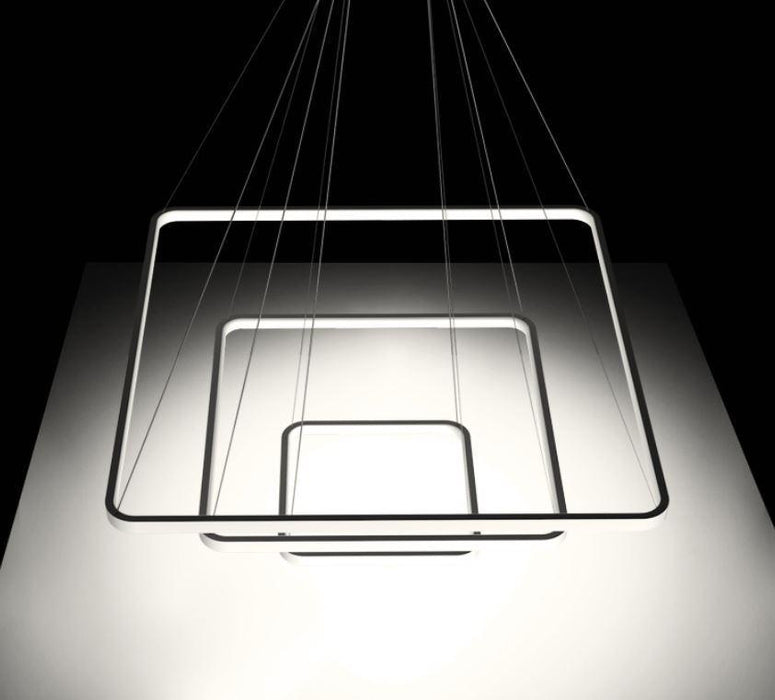 Post Modern Square Design LED Acrylic Pendant Light Chandelier - DWHOME