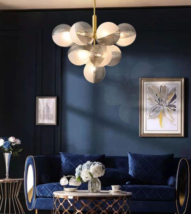 LED Multi-Sphere Glass Pendant Light - DWHOME