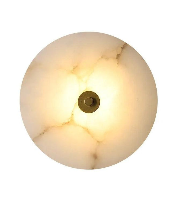 LED Marble Disc Simple Modern Wall Light-DWHOME