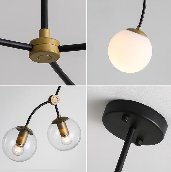 LED Creative Modern Molecular Design Pendant Light - DWHOME