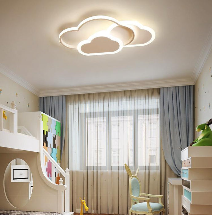 LED Modern Cloud Design Children's Ceiling Light - DWHOME
