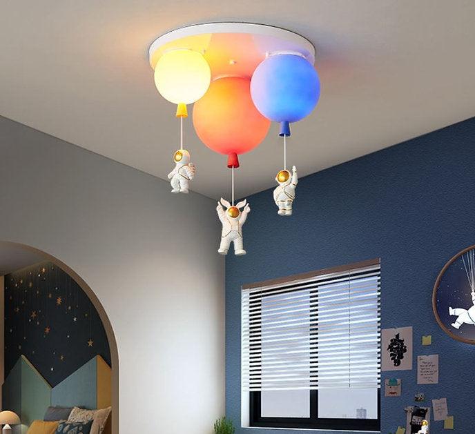 LED Cartoon Astronaut Ceiling Light - DWHOME