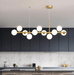 LED Multi-Design DNA Molecular Pendant Light - DWHOME