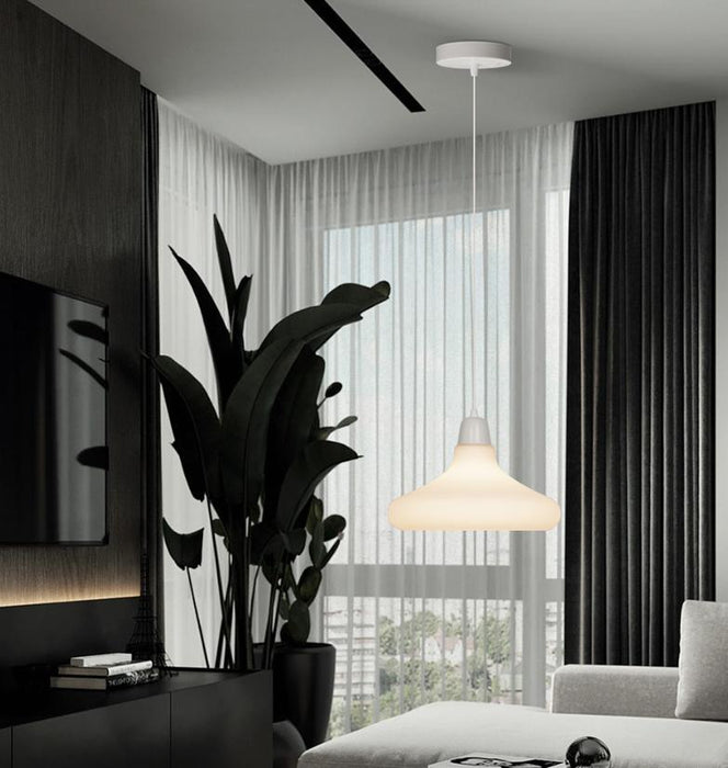LED Multi-Design Milky White Pendant Light - DWHOME