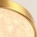 LED Marble & Brass Modern Simple Ceiling Light - DWHOME