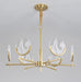LED Chinese Style Brass Pendant Light - DWHOME