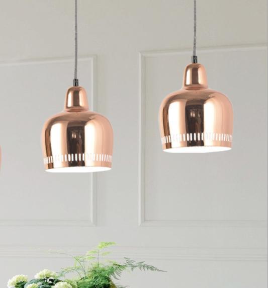 LED Electroplated Modern Pendant Light - DWHOME